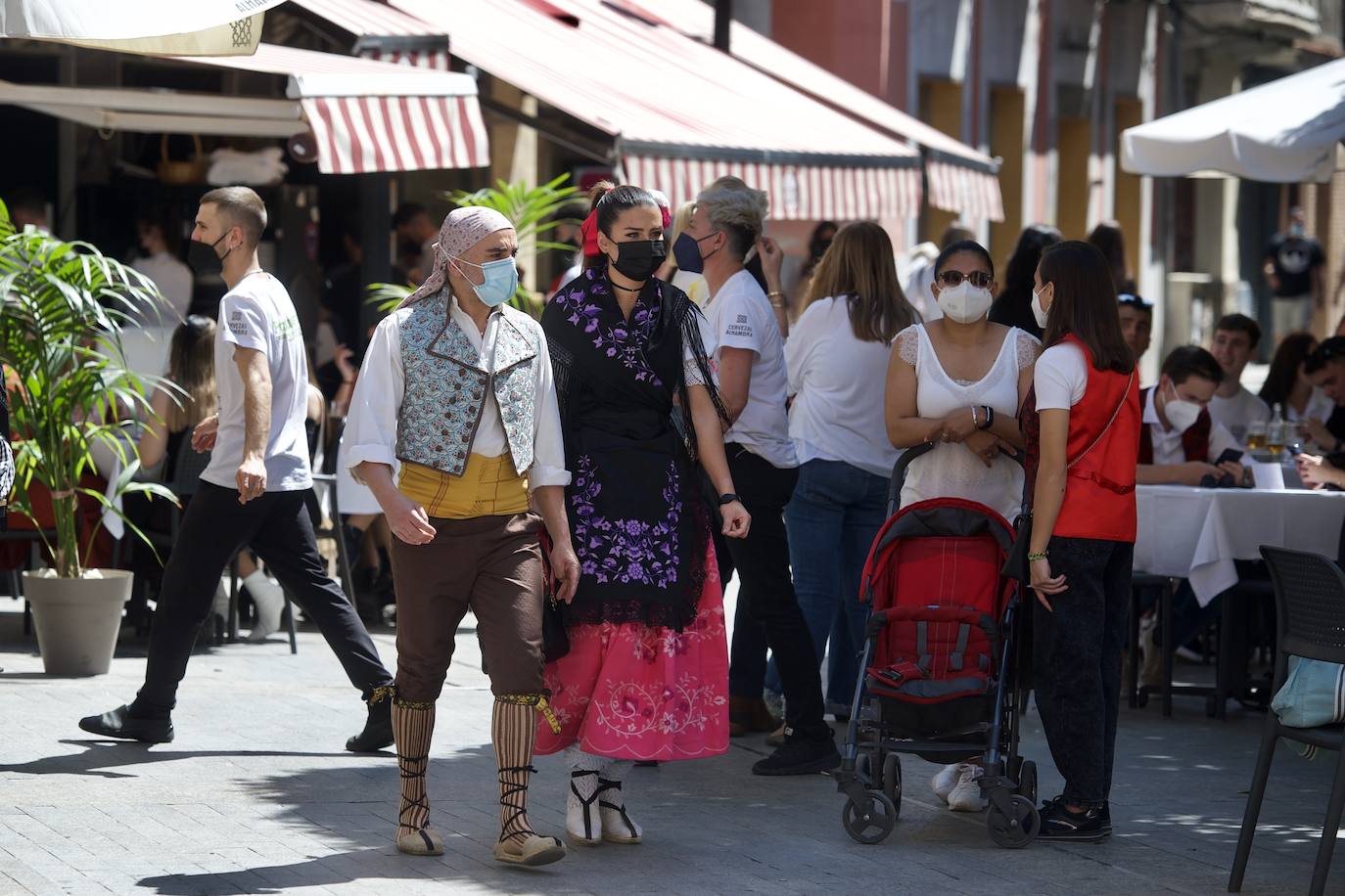 Fotos: Los murcianos no pierden las ganas del Bando de la Huerta a pesar de la crisis sanitaria del coronavirus