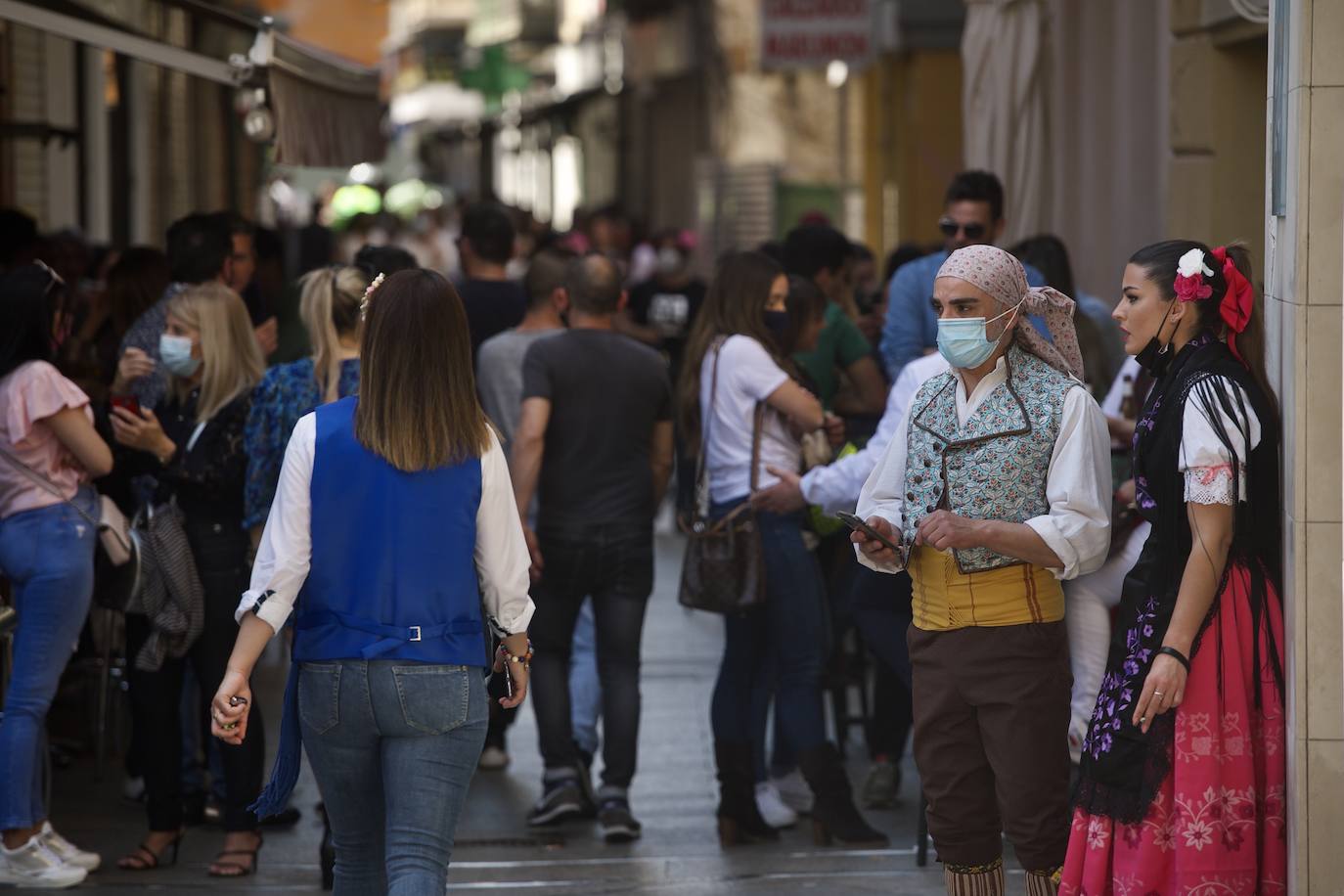 Fotos: Los murcianos no pierden las ganas del Bando de la Huerta a pesar de la crisis sanitaria del coronavirus