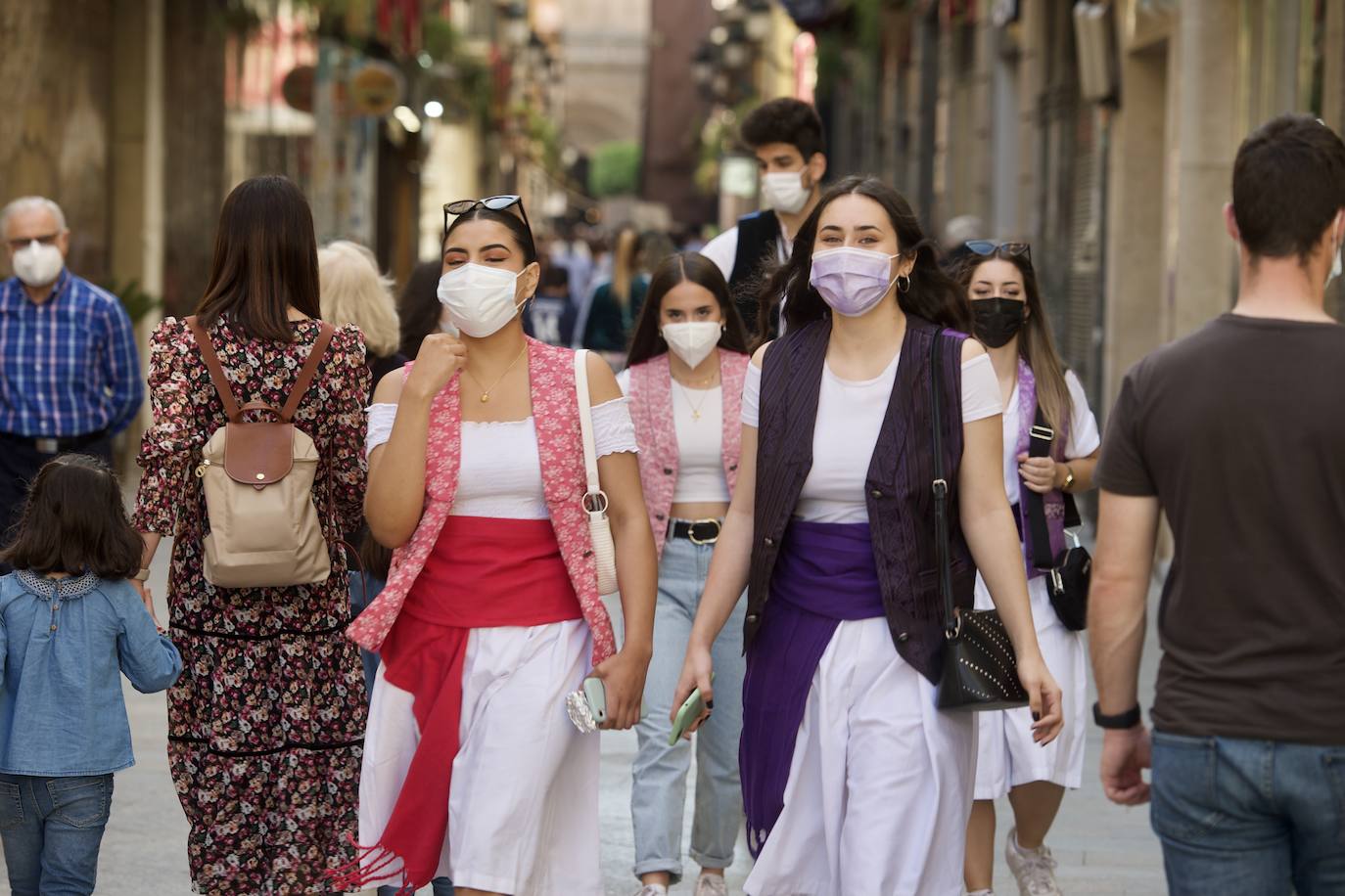 Fotos: Los murcianos no pierden las ganas del Bando de la Huerta a pesar de la crisis sanitaria del coronavirus