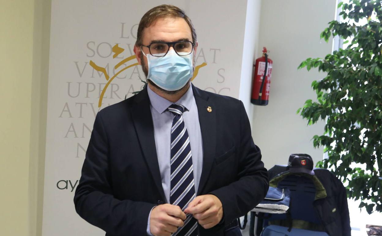 El alcalde de Lorca, Diego José Mateos, en una imagen de archivo.