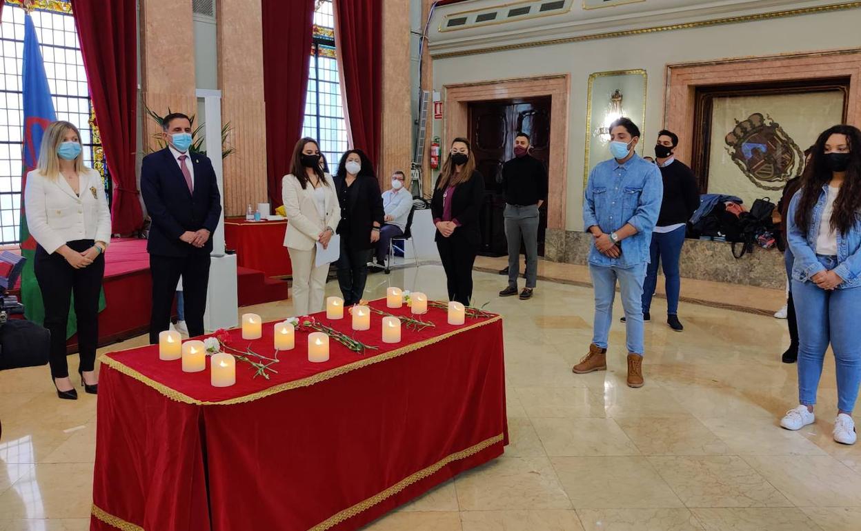 Actos conmemorativos por el Día del Pueblo Gitano en el Ayuntamiento de Murcia. 