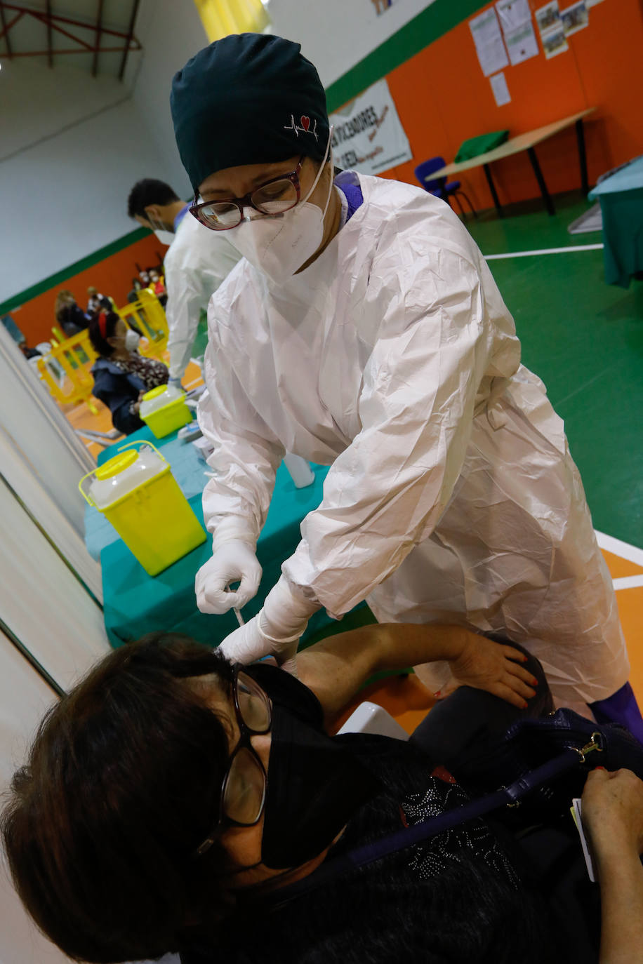 Fotos: Vacunación contra la Covid-19 en Cieza