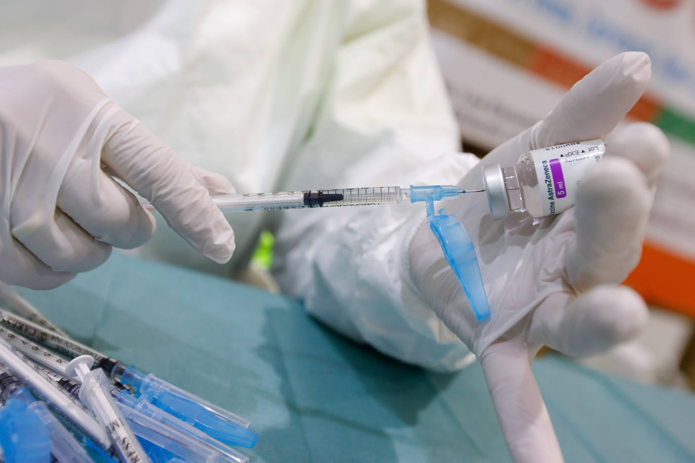 Fotos: Vacunación contra la Covid-19 en Cieza