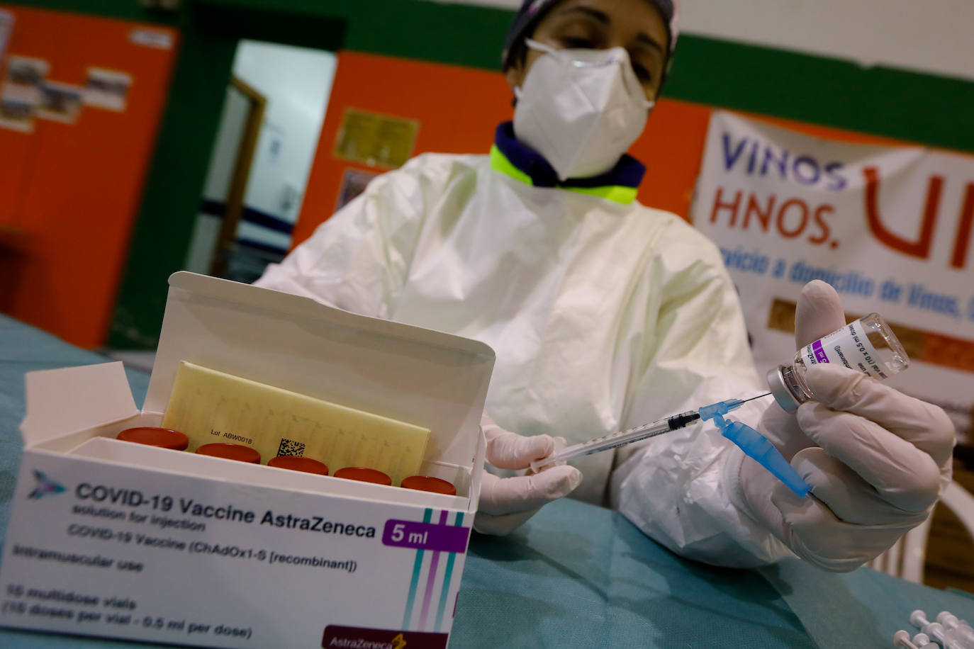 Fotos: Vacunación contra la Covid-19 en Cieza