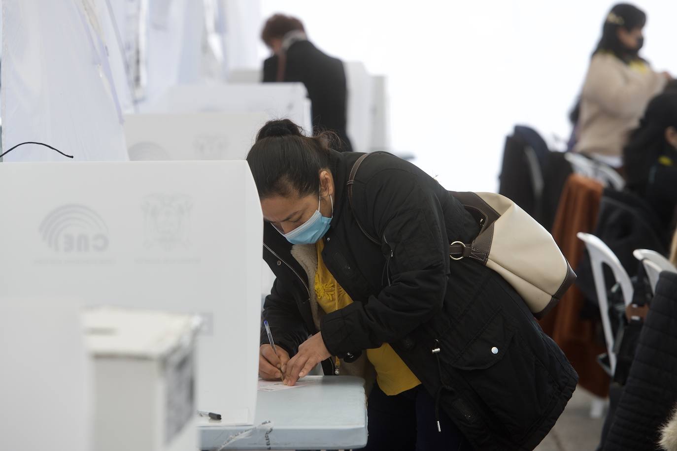 Fotos: Unos 12.000 ecuatorianos votan en la Región a su presidente