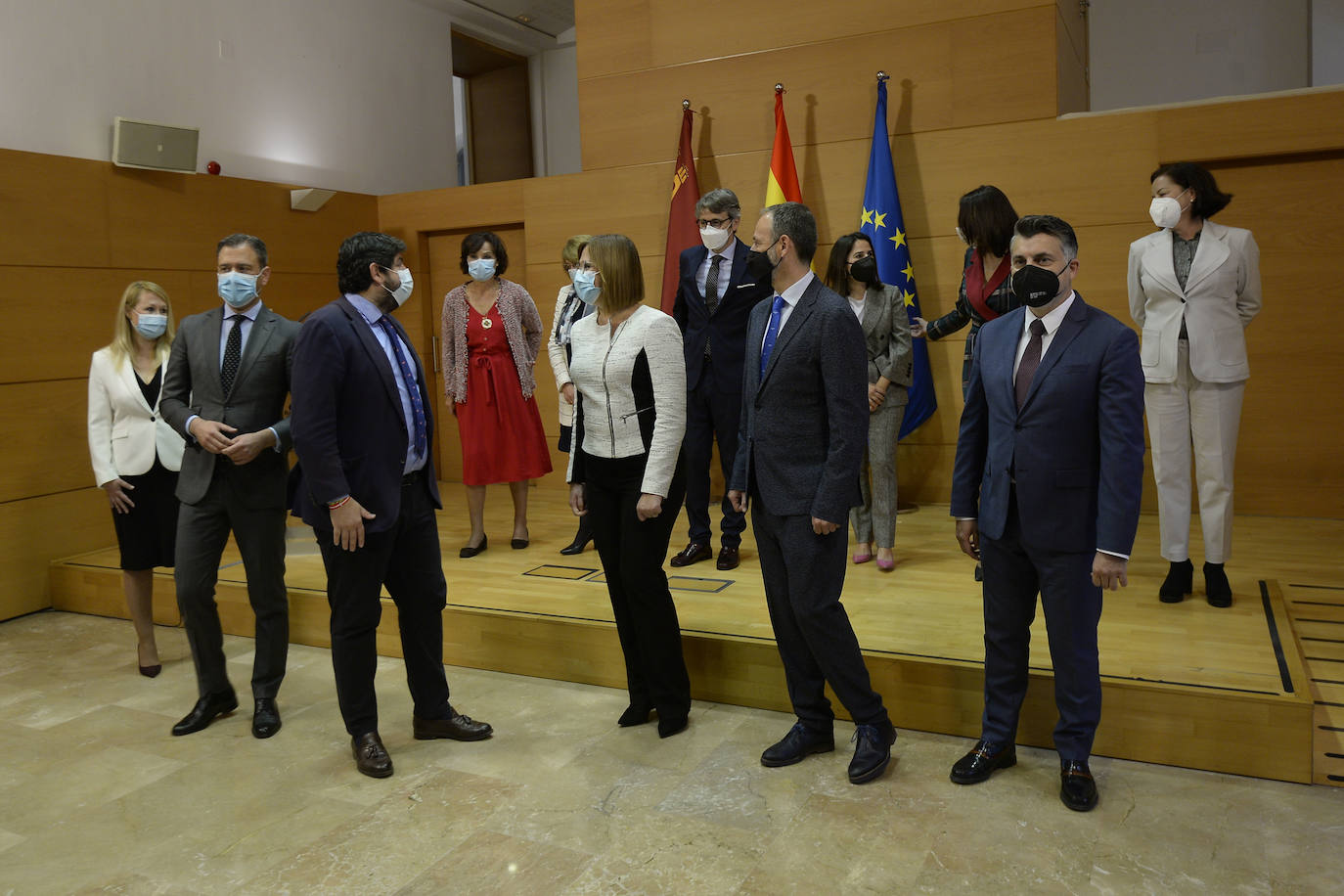 Fotos: López Miras preside la toma de posesión de los nuevos secretarios generales