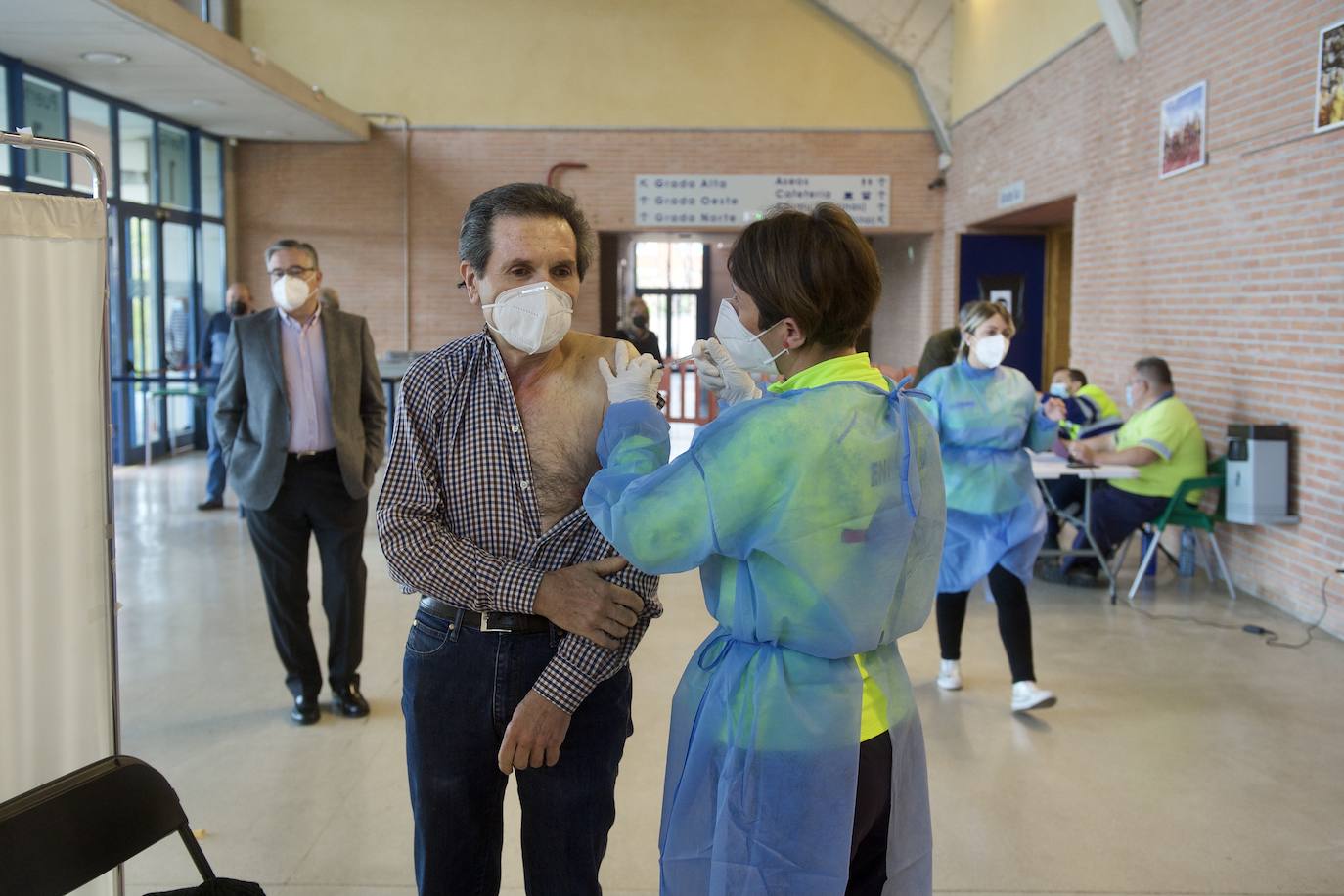 Fotos: Vacunación contra la Covid-19 en Murcia