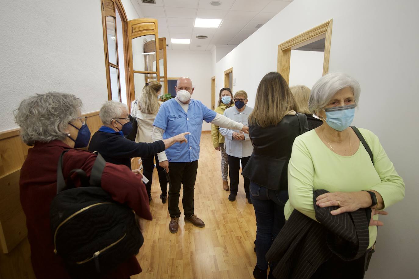 Fotos: Vacunación contra la Covid-19 en Murcia