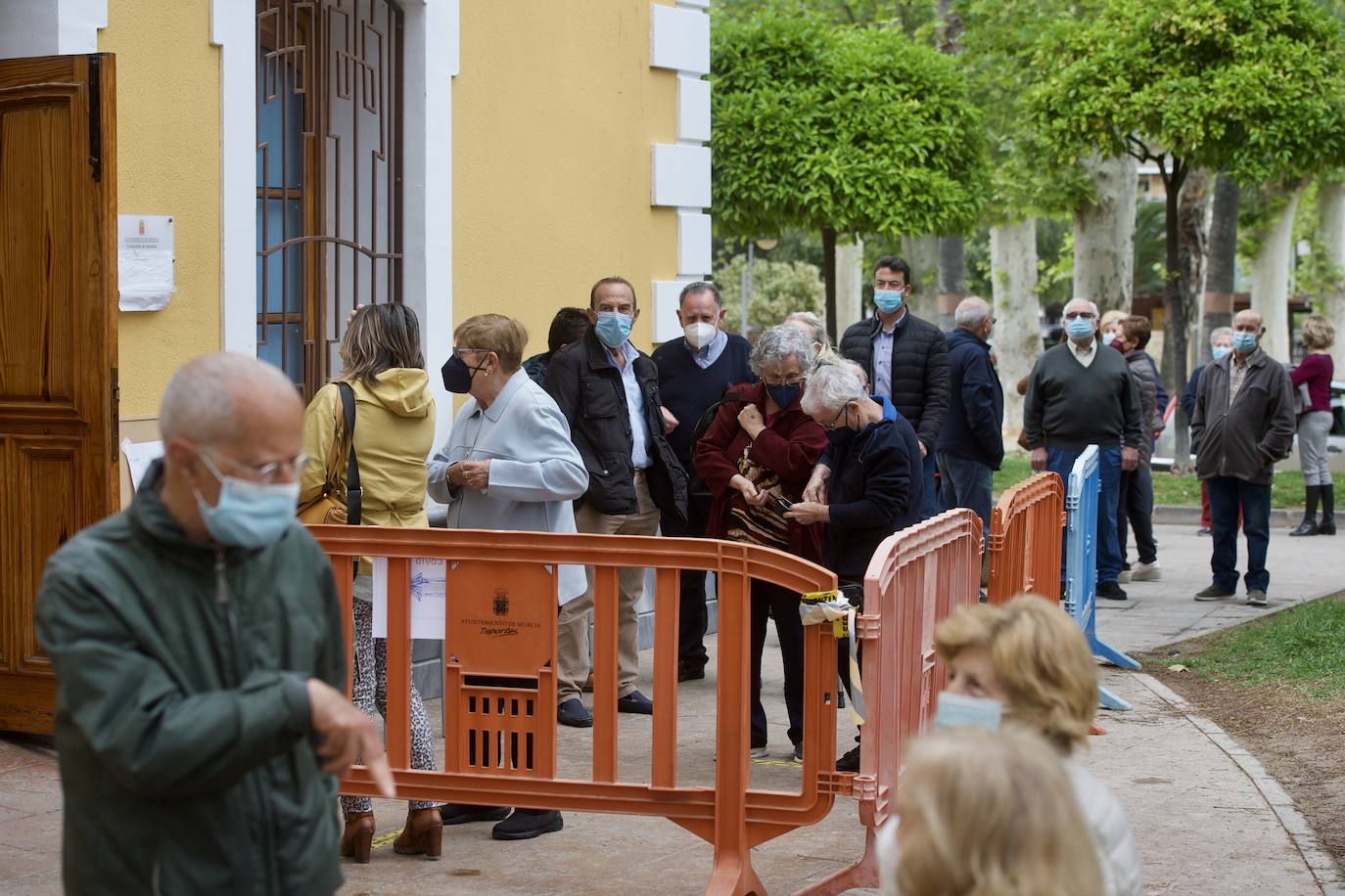 Fotos: Vacunación contra la Covid-19 en Murcia