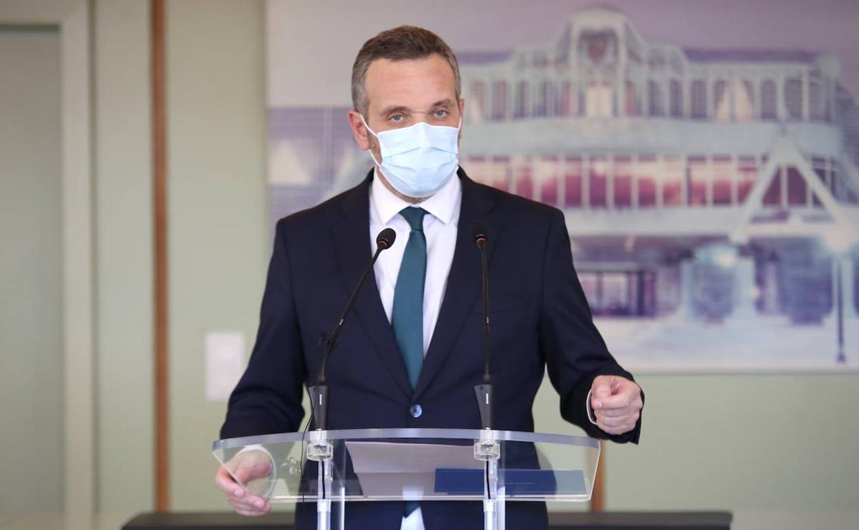 Joaquín Segado, portavoz del Partido Popular.