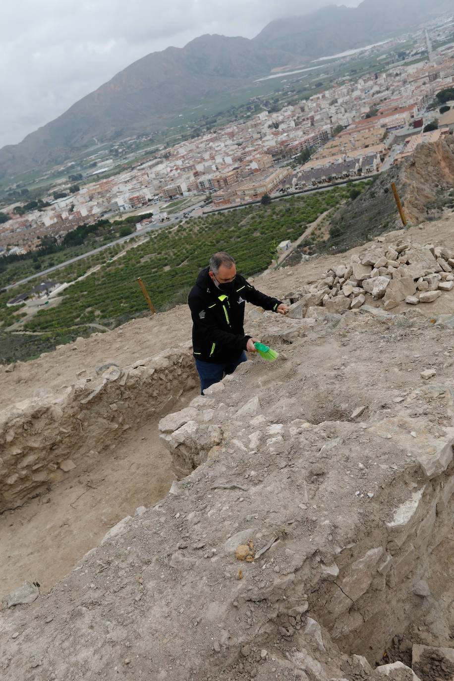 Fotos: Una de las torres defensivas más grandes del mundo íbero se encuentra en Santomera