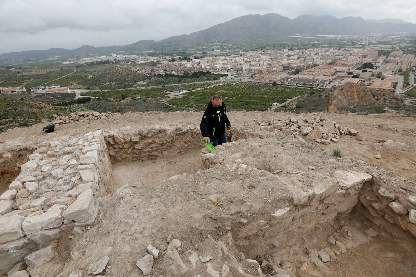 Fotos: Una de las torres defensivas más grandes del mundo íbero se encuentra en Santomera
