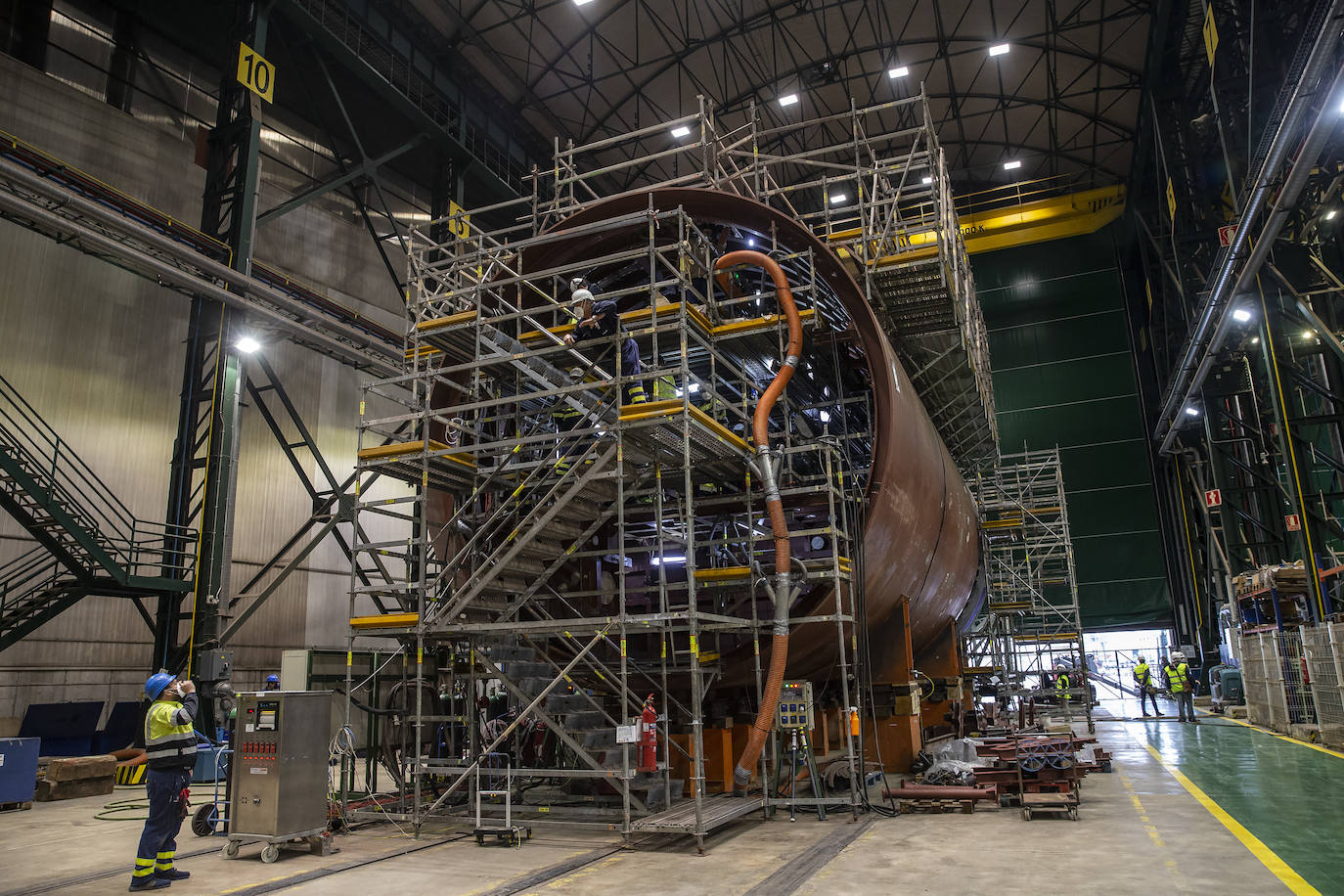 Fotos: El astillero de Navantia en Cartagena termina el submarino &#039;Isaac Peral&#039;