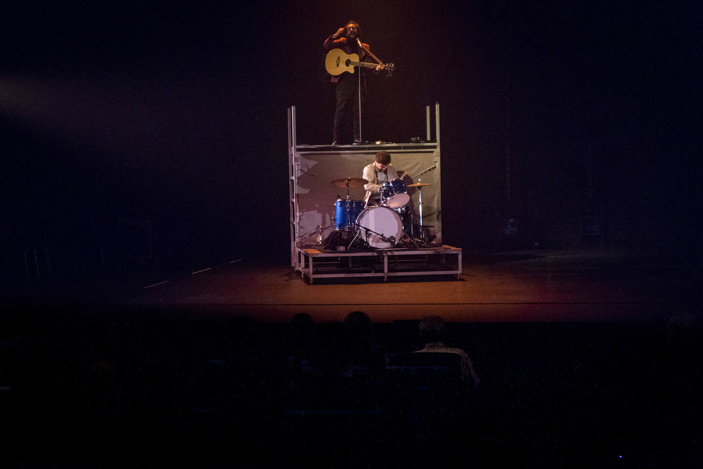 Fotos: Padre e hijo separados y unidos por la música