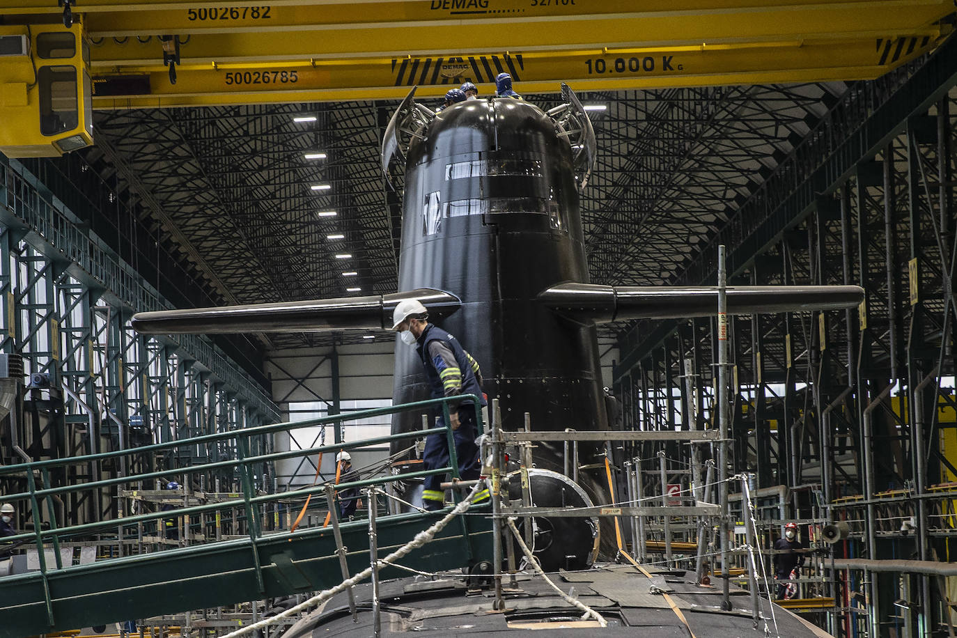 Fotos: El primer submarino S-80