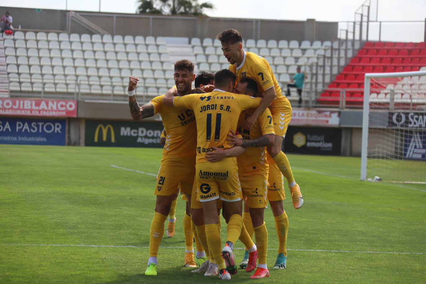Fotos: El Algeciras 1-1 UCAM, en imágenes