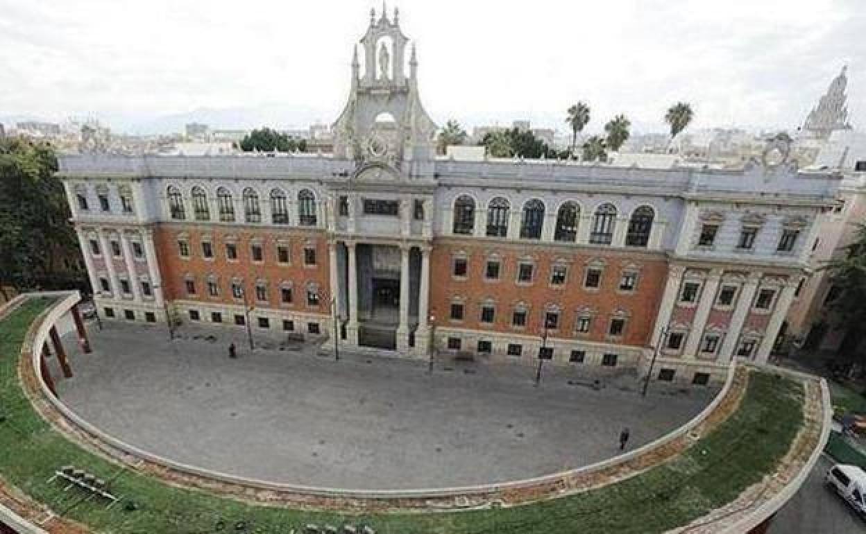 Campus de La Merced de la Universidad de Murcia, en una imagen de archivo.