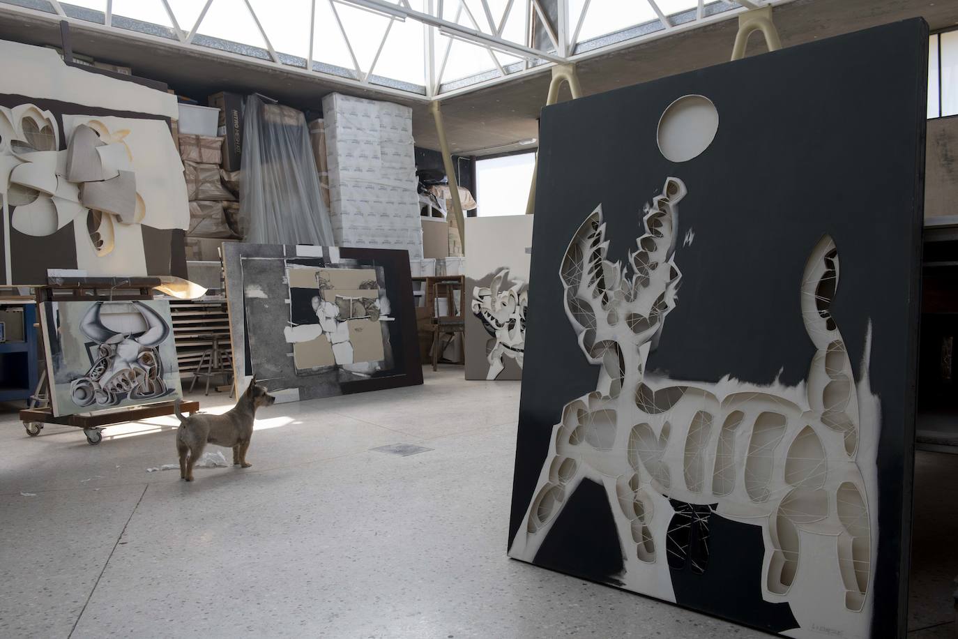 Fotos: Un maestro de la pintura por coronar