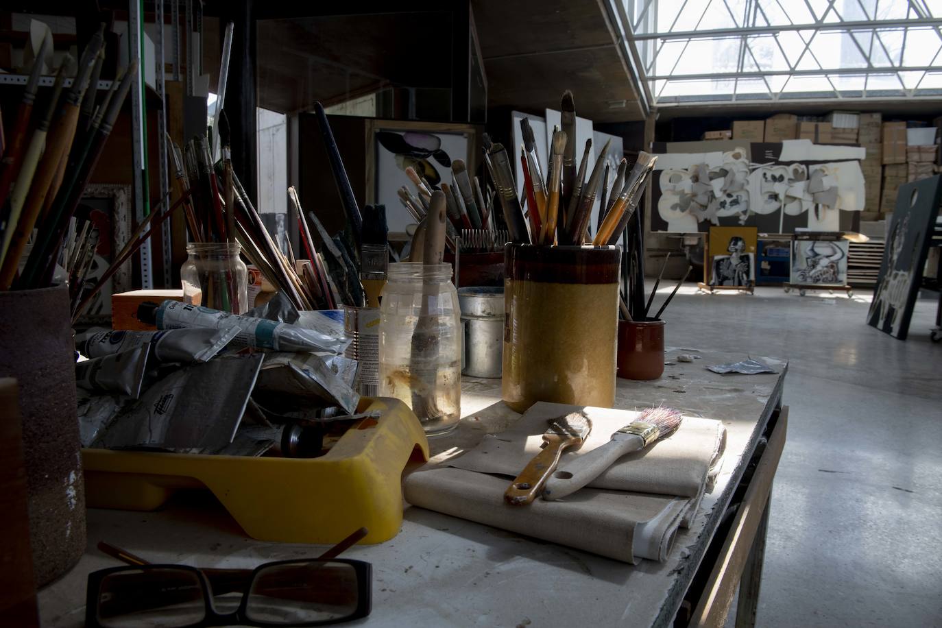 Fotos: Un maestro de la pintura por coronar