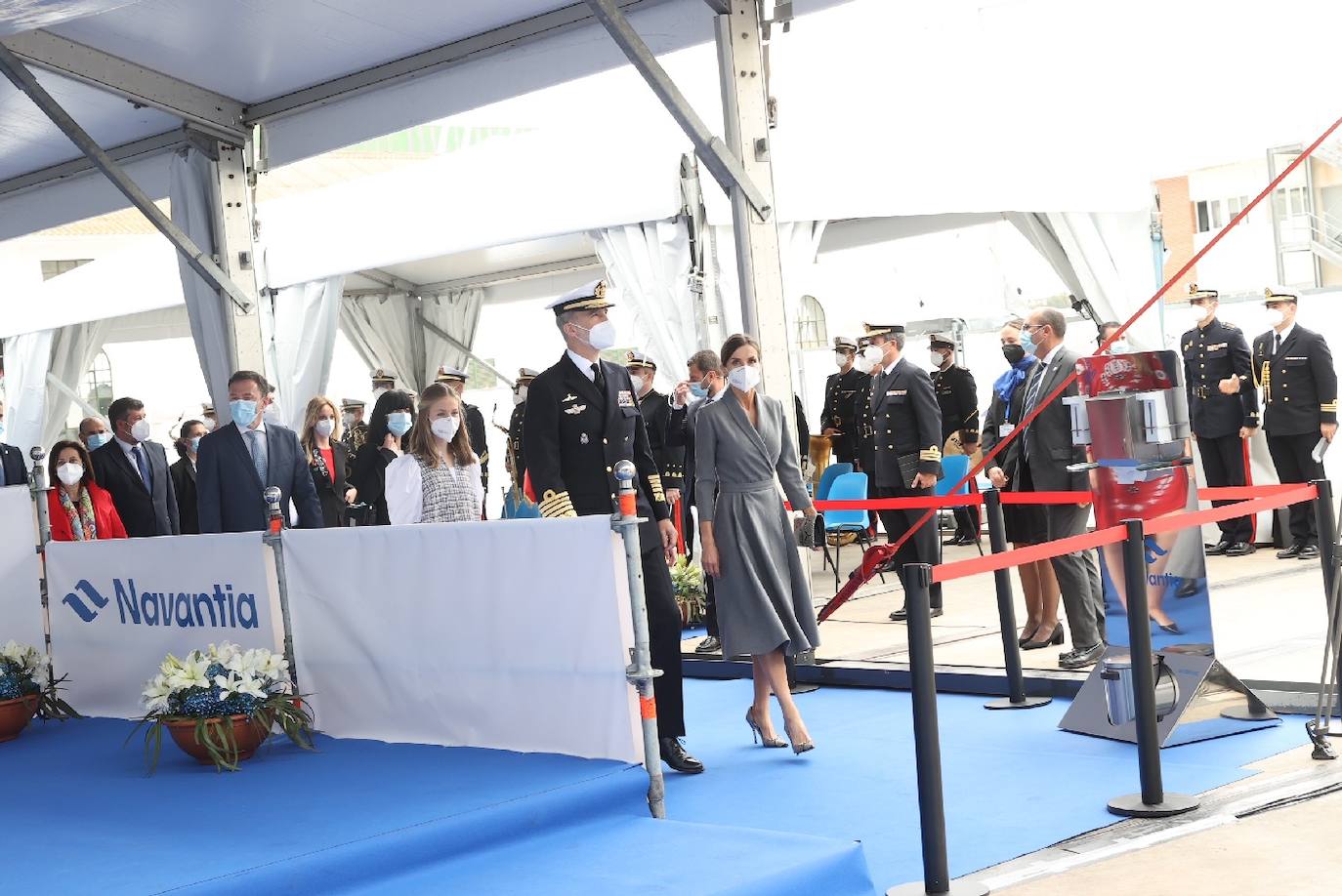 Fotos: La Familia Real visita Cartagena para la presentación del submarino &#039;Isaac Peral (S-81)&#039;