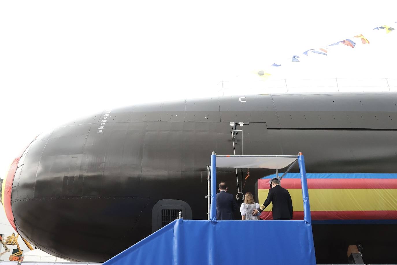 Fotos: La Familia Real visita Cartagena para la presentación del submarino &#039;Isaac Peral (S-81)&#039;