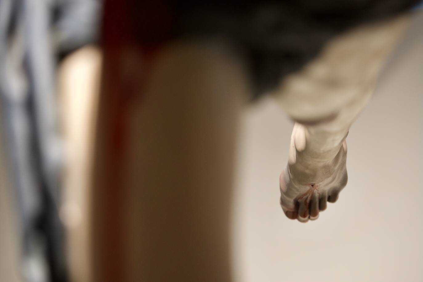 Fotos: Un Cristo «brutal» de Santiago Ydáñez