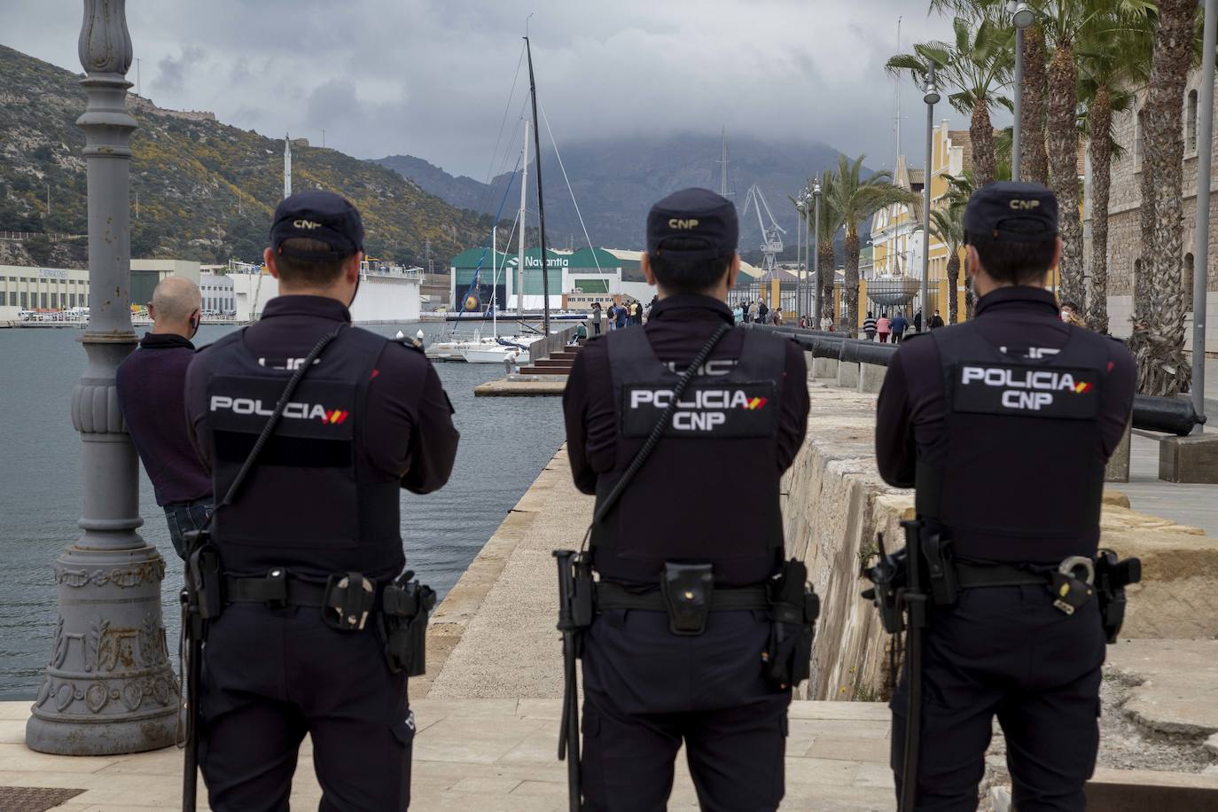 Fotos: Los Reyes asisten al acto de la puesta a flote del submarino &#039;Isaac Peral&#039; en Cartagena