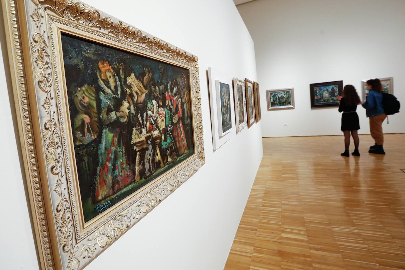 Fotos: El Museo de Bellas Artes de Murcia acoge la nueva exposición de Pedro Flores