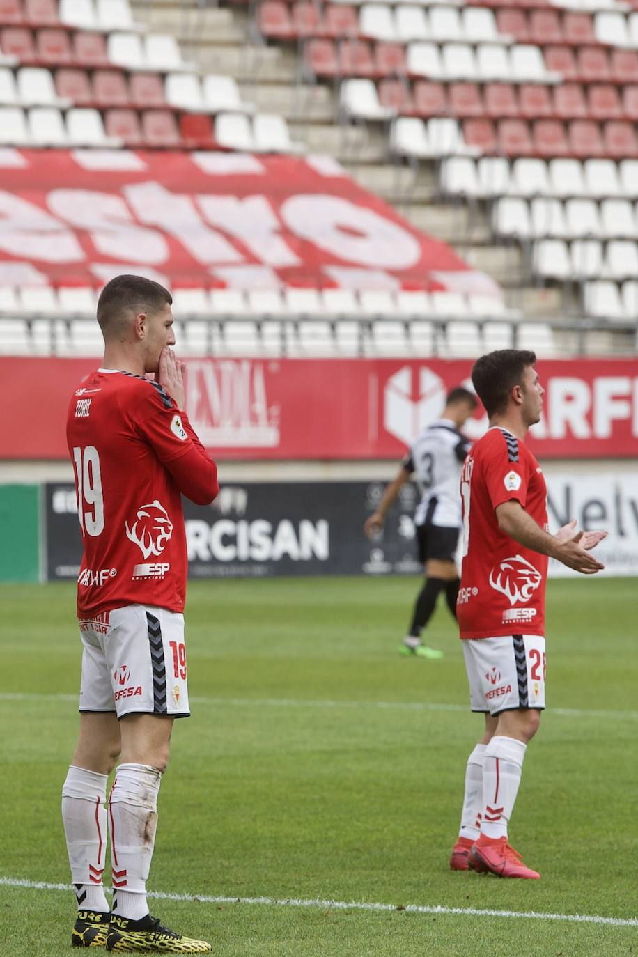 Fotos: El empate del Real Murcia ante el Linense, en imágenes