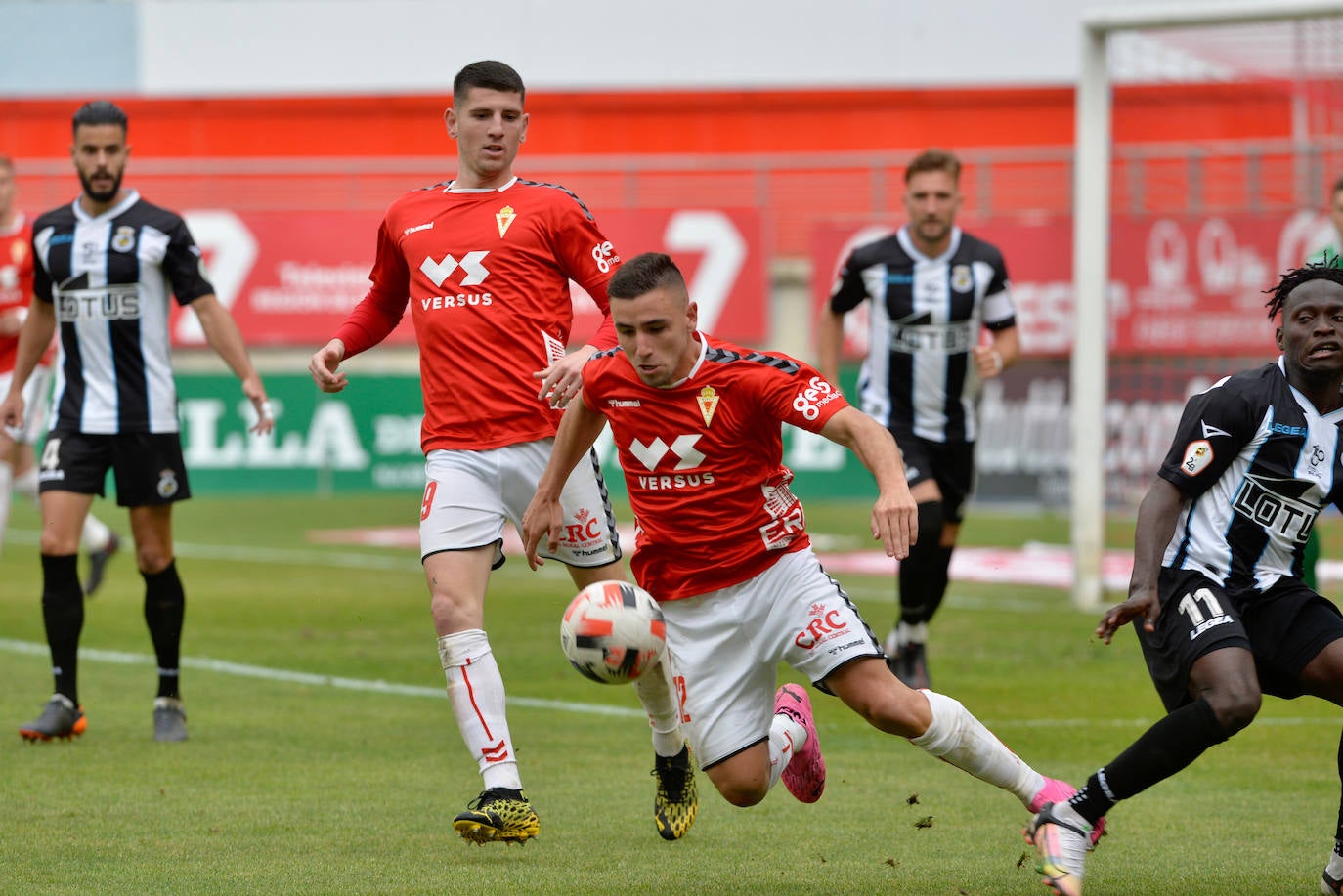 Fotos: El empate del Real Murcia ante el Linense, en imágenes