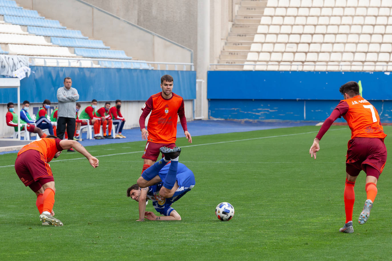 Fotos: Las imágenes del partido Lorca Deportiva - Recreativo