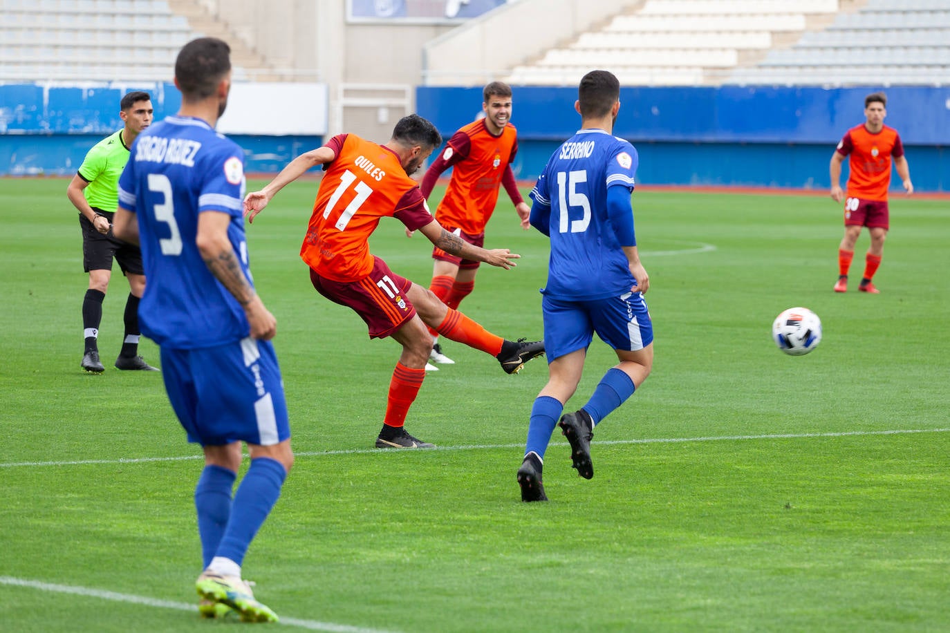 Fotos: Las imágenes del partido Lorca Deportiva - Recreativo