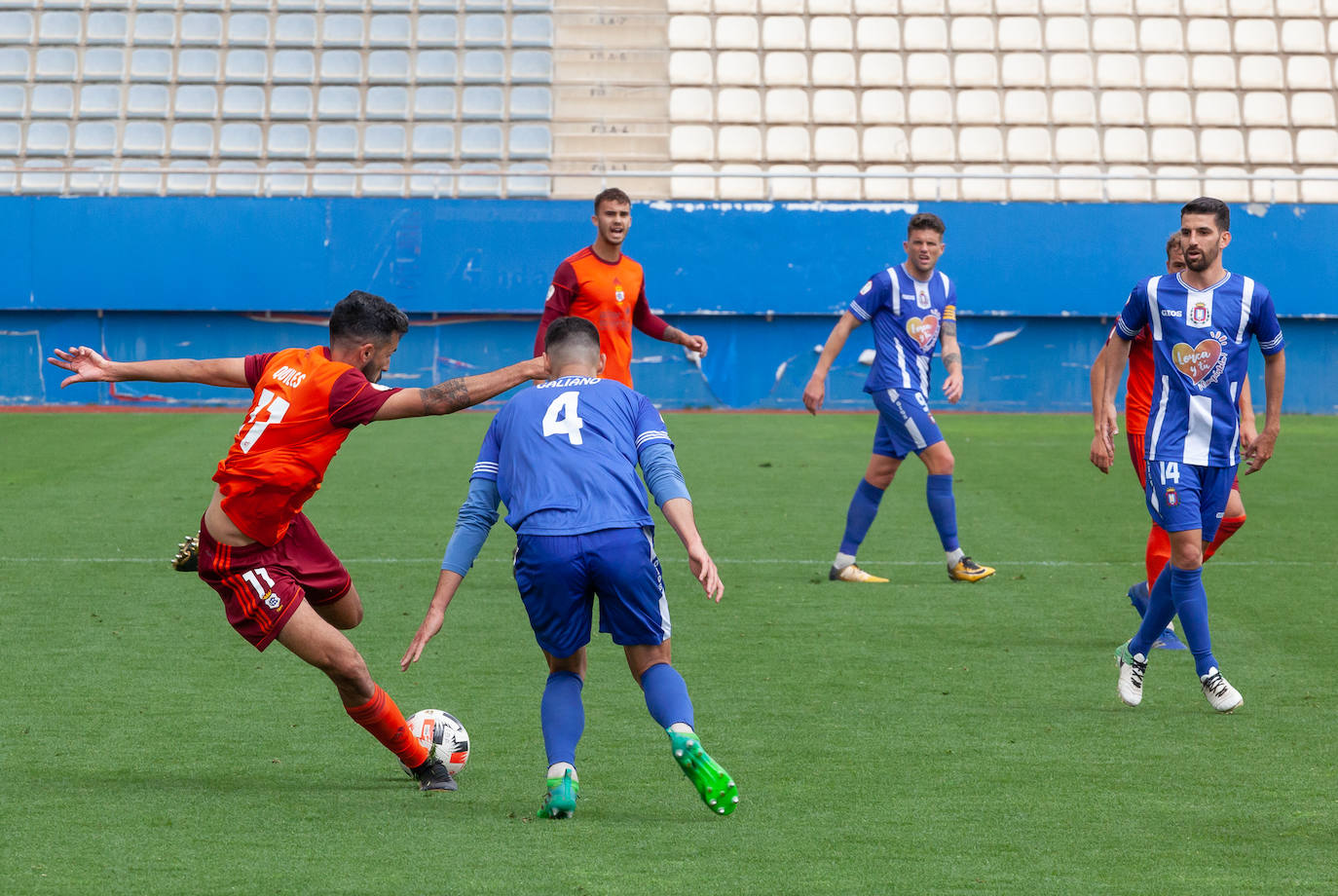 Fotos: Las imágenes del partido Lorca Deportiva - Recreativo