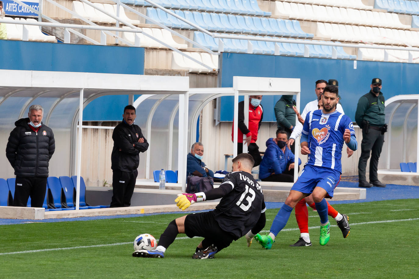 Fotos: Las imágenes del partido Lorca Deportiva - Recreativo