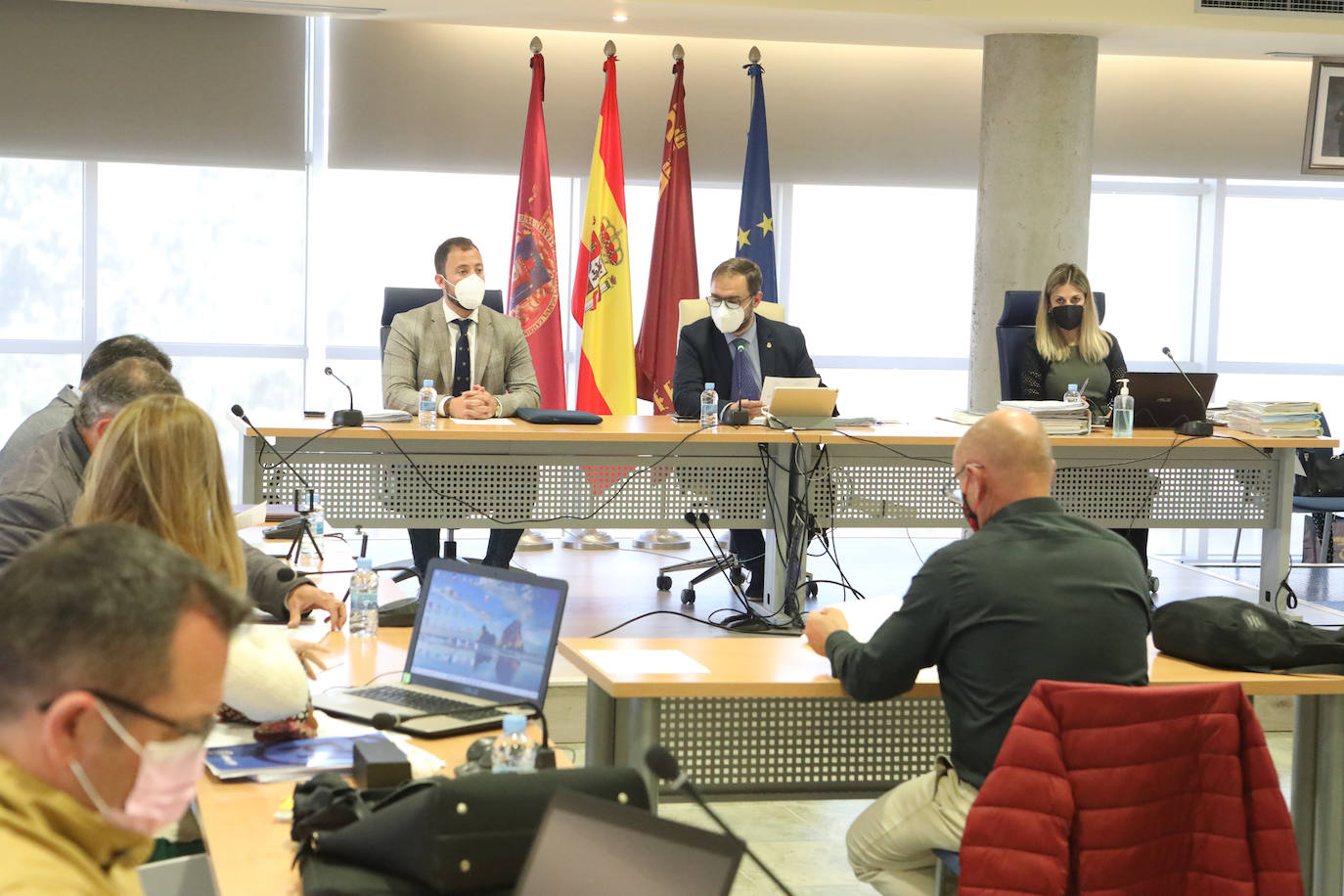 Fotos: PSOE y PP se unen en el Pleno de Lorca en defensa del Trasvase Tajo-Segura