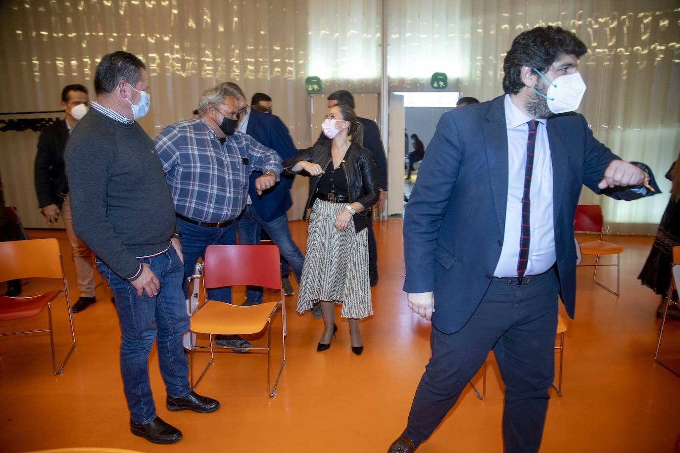 Fotos: Encuentro con los regantes del Campo de Cartagena