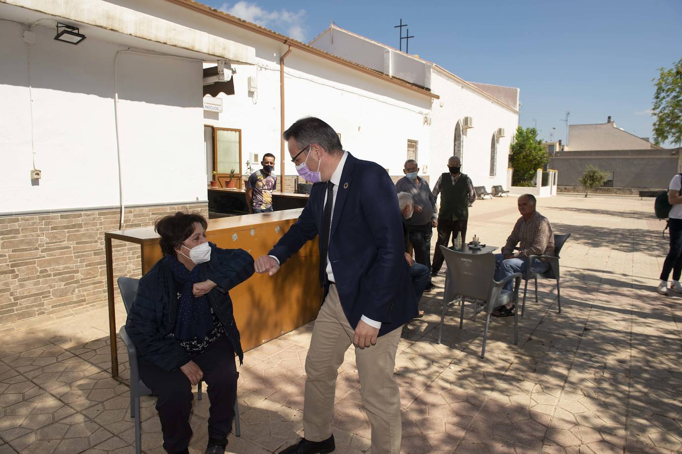 Fotos: Conesa exige el acceso oeste y Castejón anuncia las expropiaciones para hacerlo