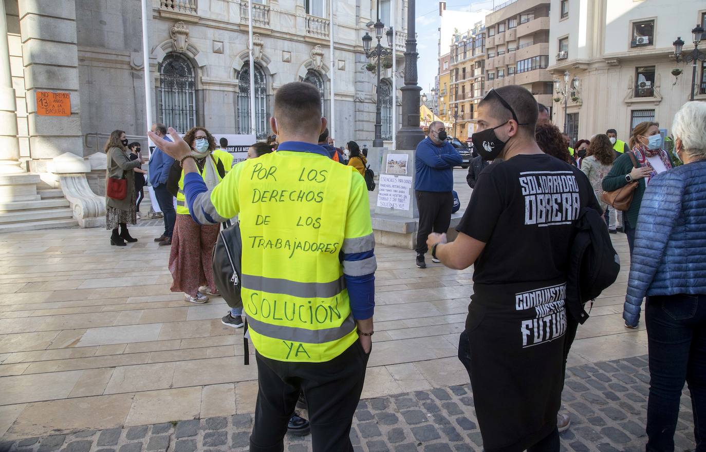 Fotos: Pleno en el Ayuntamiento de Cartagena