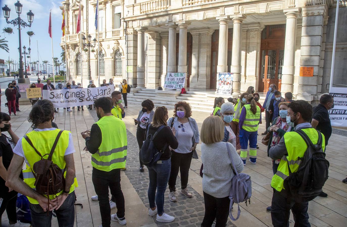 Fotos: Pleno en el Ayuntamiento de Cartagena