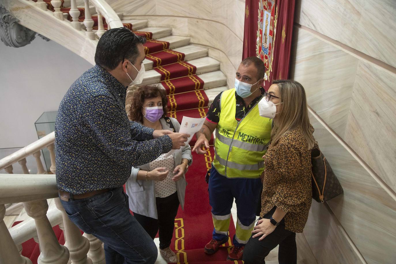 Fotos: Pleno en el Ayuntamiento de Cartagena
