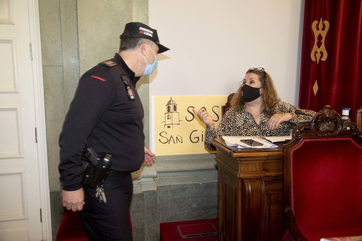 Fotos: Pleno en el Ayuntamiento de Cartagena
