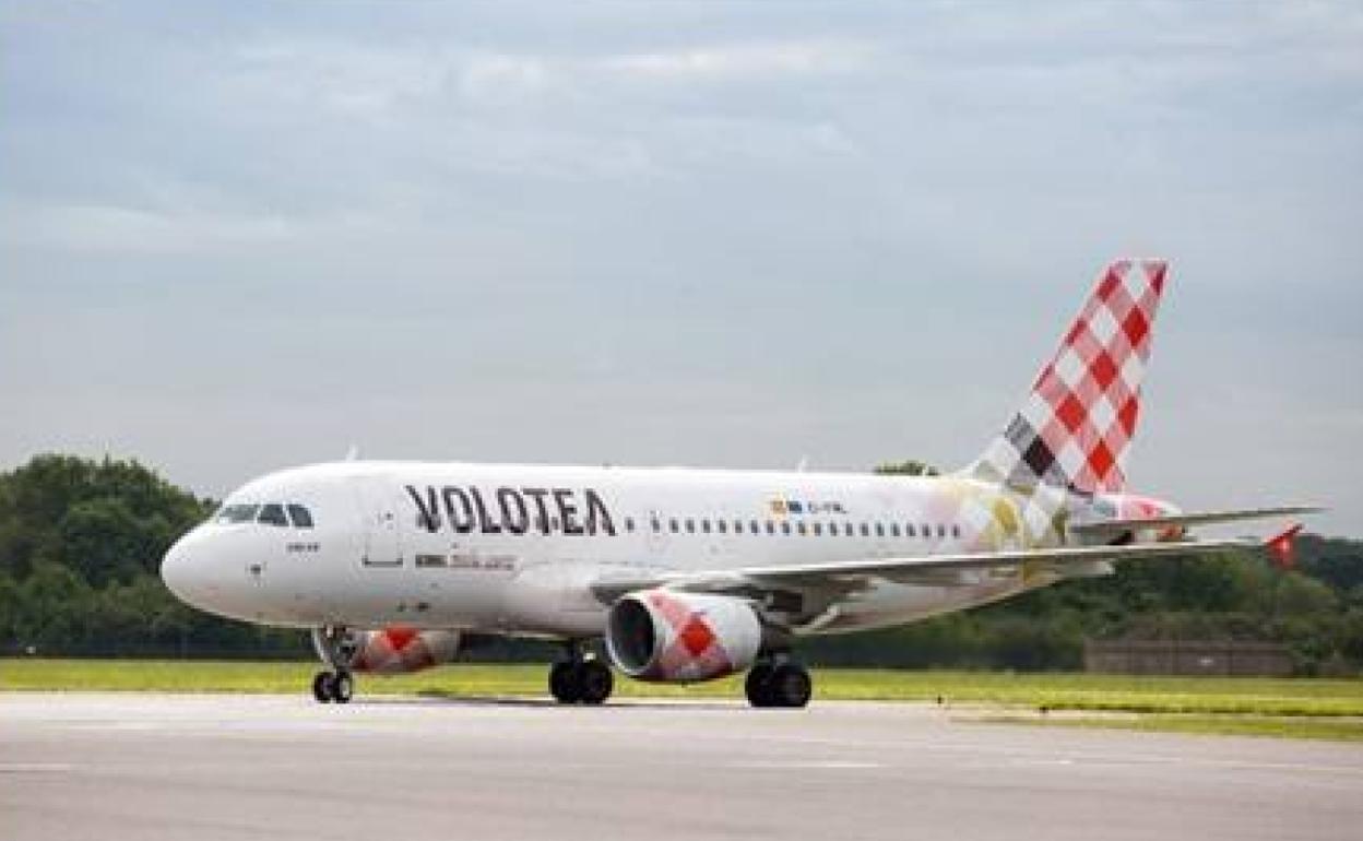 Avión de Volotea, en una imagen de archivo.