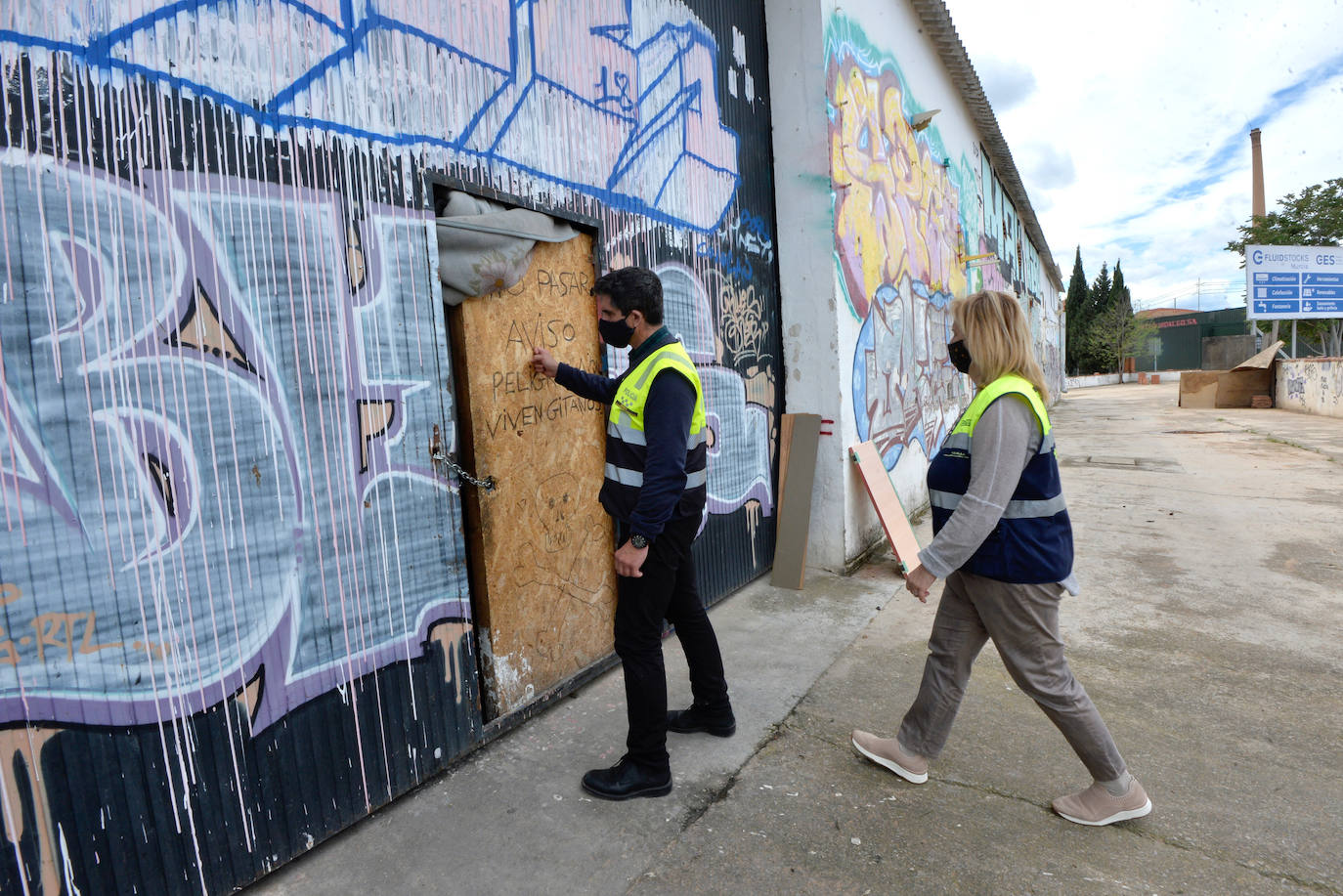 Fotos: Los okupas vuelven al edificio de San Pío X meses después de su desalojo