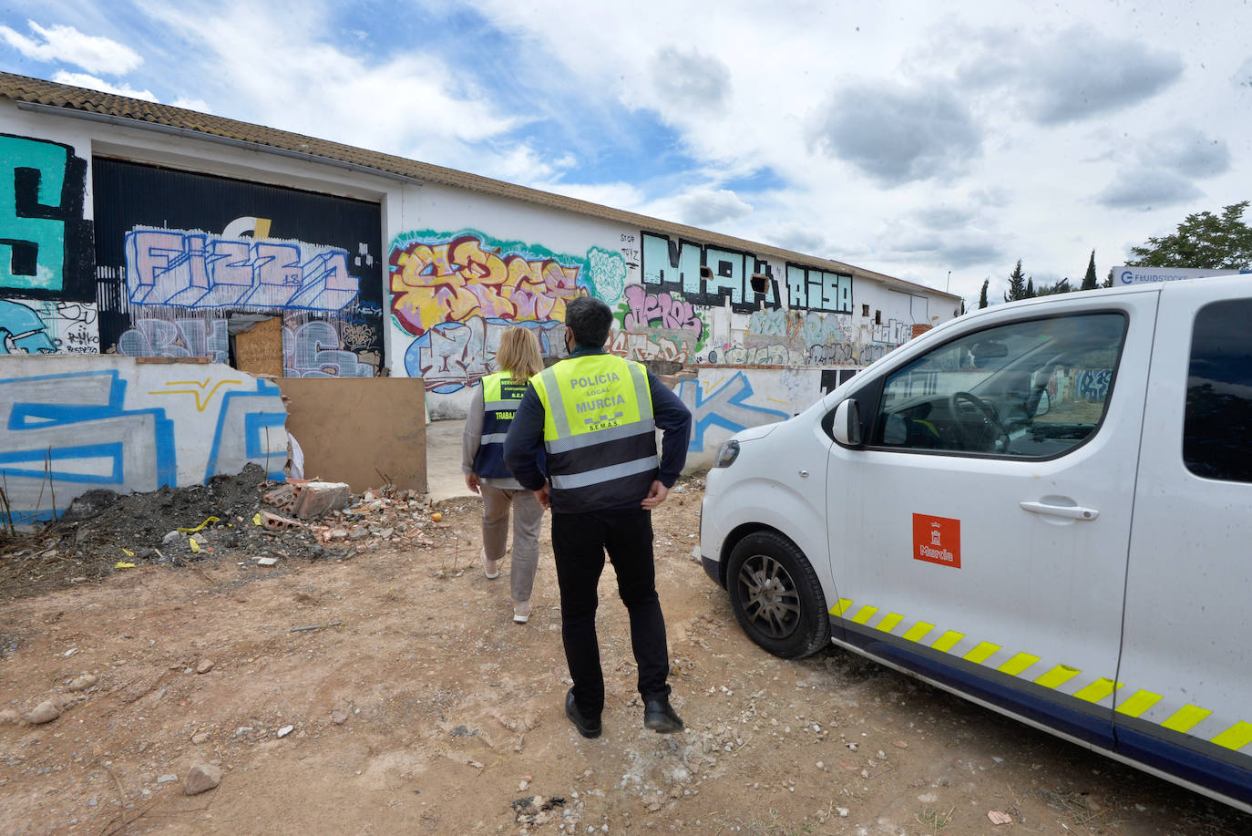 Fotos: Los okupas vuelven al edificio de San Pío X meses después de su desalojo