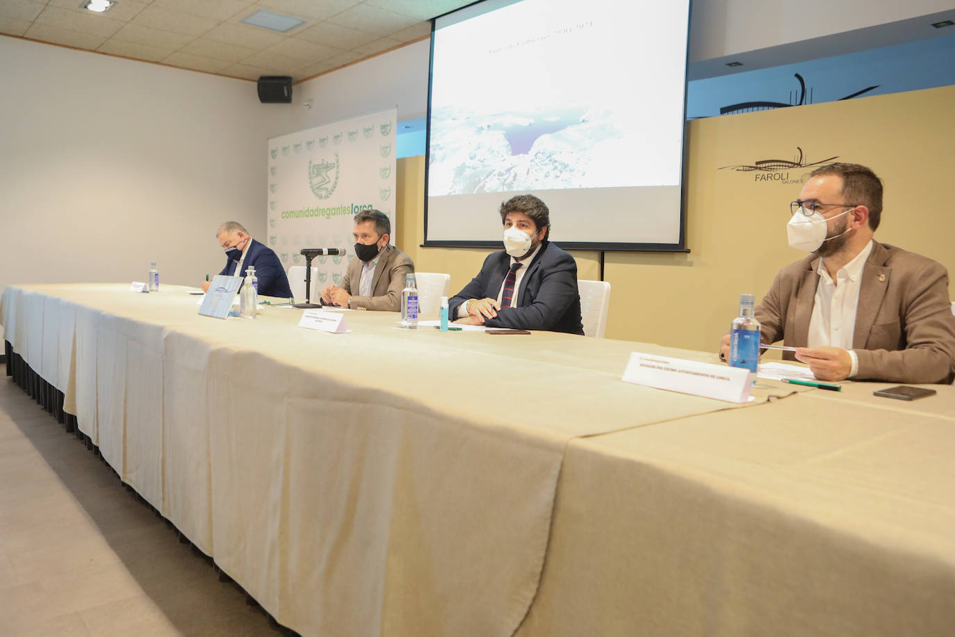 Fotos: Frente común en Lorca en defensa del Trasvase Tajo-Segura