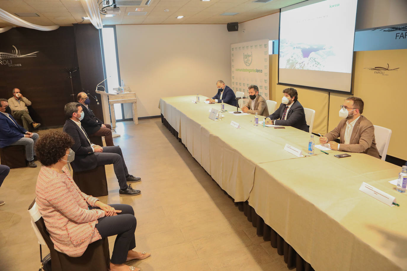 Fotos: Frente común en Lorca en defensa del Trasvase Tajo-Segura