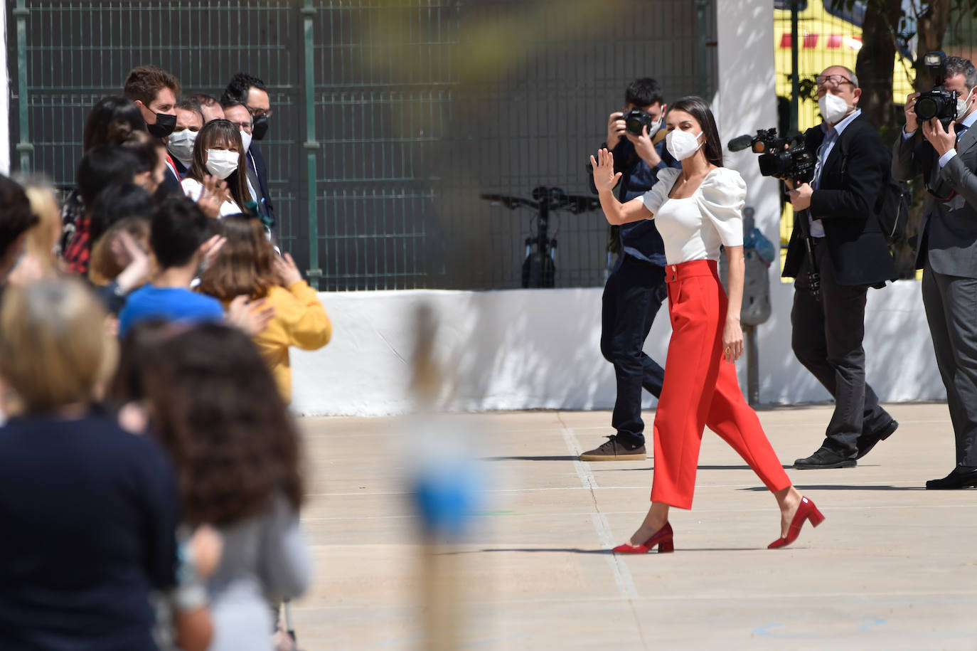 Fotos: La Reina Letizia inaugura el VI Congreso Educativo sobre Enfermedades Raras