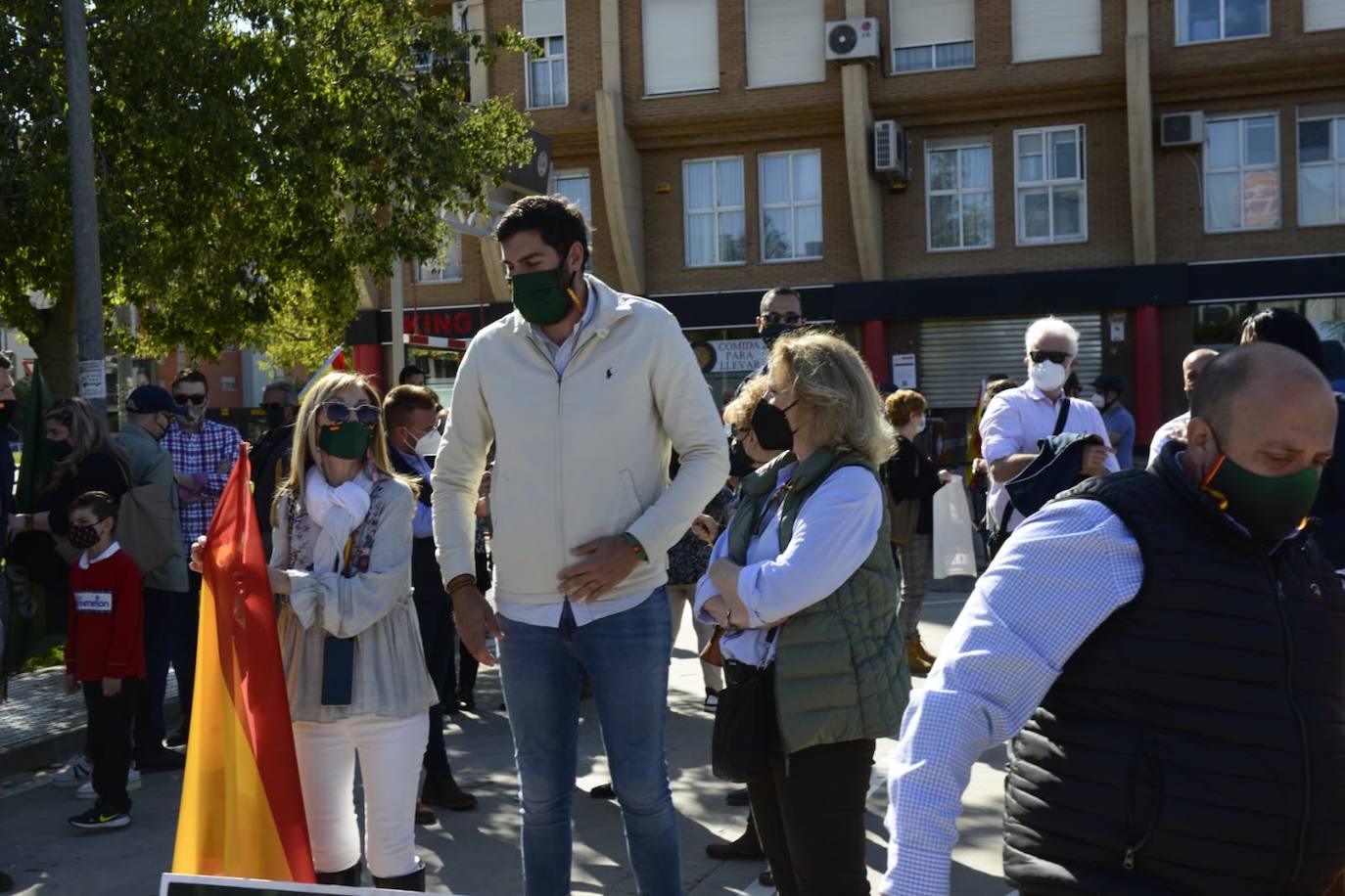 Fotos: Manifestación de Vox y el sindicato Solidaridad &quot;en defensa de los trabajadores&quot;, este sábado en Murcia