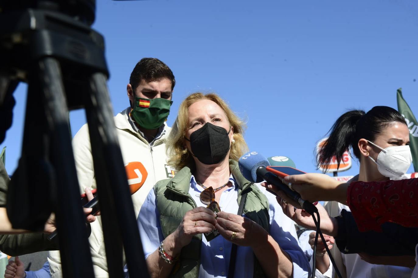 Fotos: Manifestación de Vox y el sindicato Solidaridad &quot;en defensa de los trabajadores&quot;, este sábado en Murcia