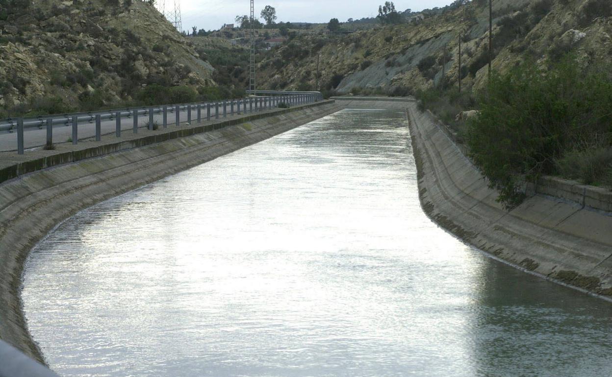 Canal de Postrasvase en la Región de Murcia 